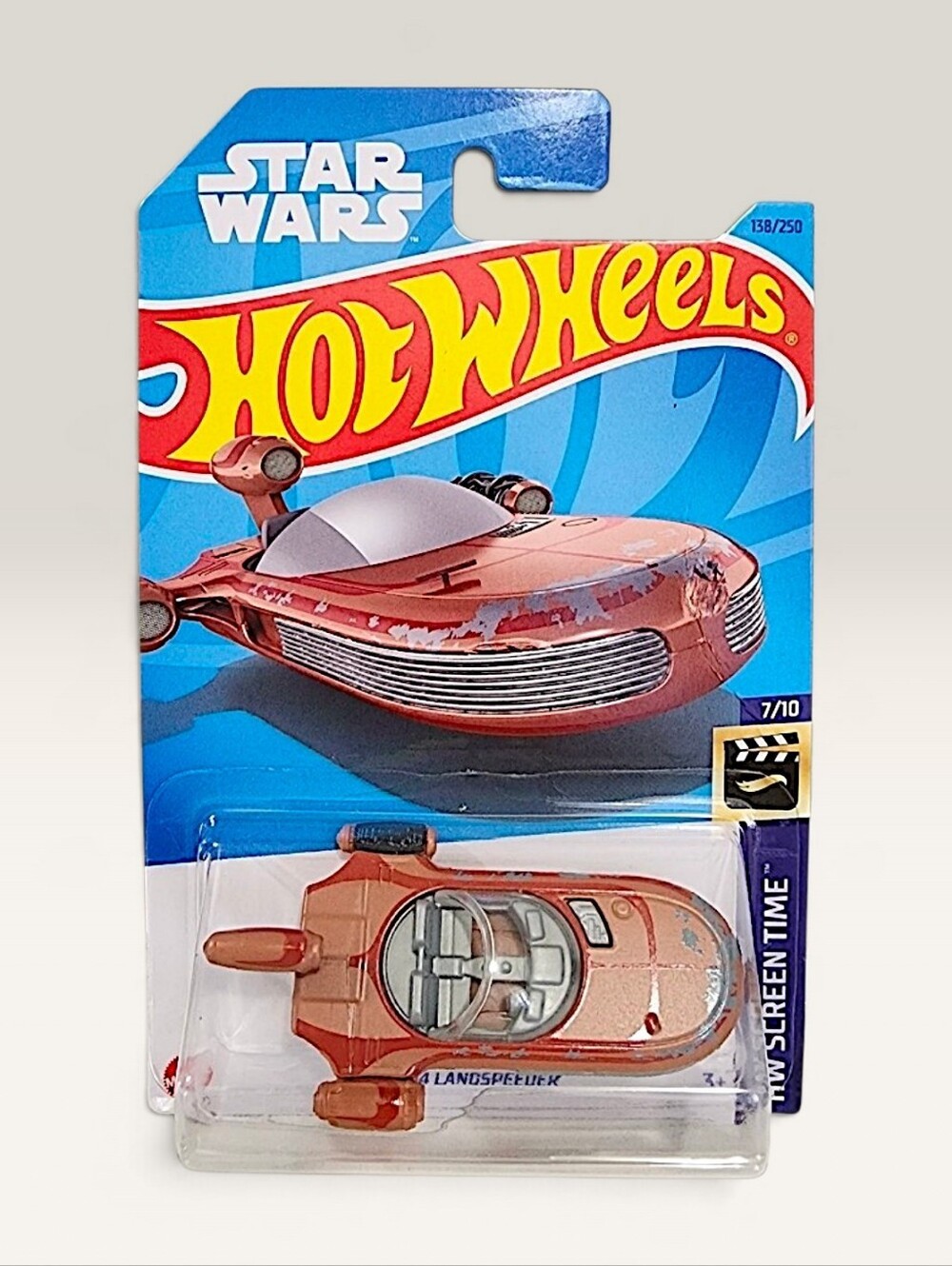 Hot Wheels Star Wars X-34 Landspeeder Brown #138 - HW Screen Time Retro Movie